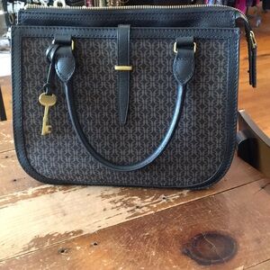 Fossil crossbody tote